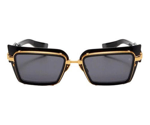 Balmain BPS-130 ADMIRABLE - A - 52 Lunettes de soleil Or, Noir Œil de chat