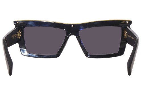 Balmain BPS-131 B-VII - A - 55 Lunettes de soleil Or, Noir Angulaire