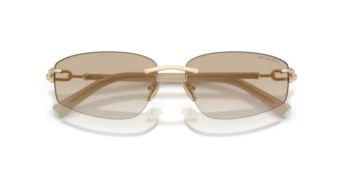 TIFFANY & CO. TF3114 - 602111 - 59 Lunettes de soleil Or pâle Irrégulier
