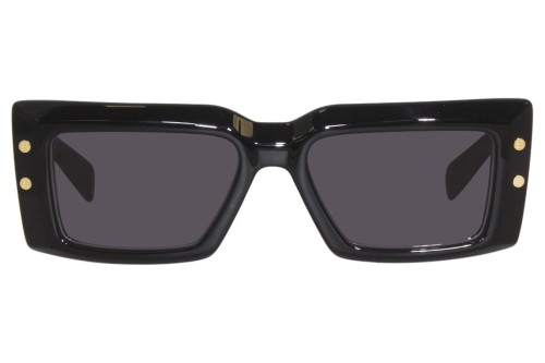 Balmain BPS-145 IMPERIAL - A - 53 Lunettes de soleil Or, Noir Angulaire