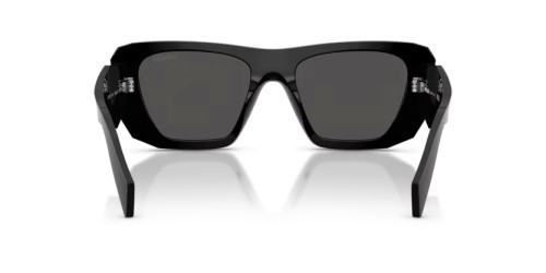 PRADA PR B18S - 16K08Z - 53 Lunettes de soleil Noir Angulaire