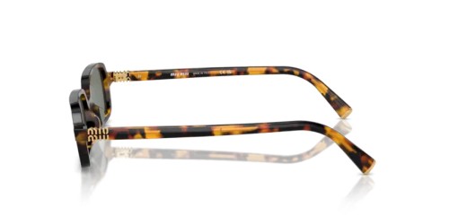 MIU MIU MU 11ZS - VAU04M - 51 Lunettes de soleil Havane miel Rectangle