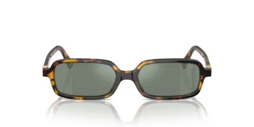 MIU MIU MU 11ZS - VAU04M - 51 Lunettes de soleil Havane miel Rectangle