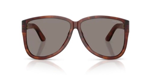 MIU MIU MU A08S - 26E80Q - 61 Lunettes de soleil Rayé tabac Pilote (Aviateur)