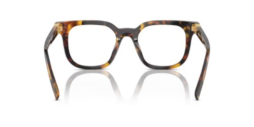 MIU MIU MU 06XV - VAU1O1 - 49 Cadres optiques Havane miel Angulaire