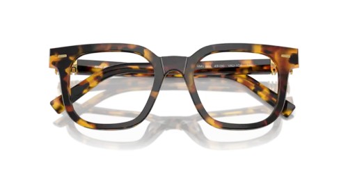 MIU MIU MU 06XV - VAU1O1 - 49 Cadres optiques Havane miel Angulaire