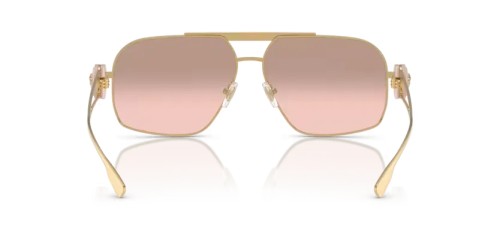 VERSACE VE2269 - 10027E - 62 Lunettes de soleil Or Irrégulier
