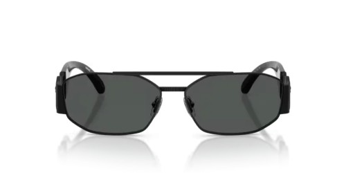 VERSACE VE2287 - 126187 - 58 Lunettes de soleil Noir mat Irrégulier