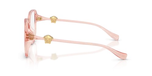 VERSACE VE3386D - 5533 - 55 Cadres optiques Translucide rose Angulaire