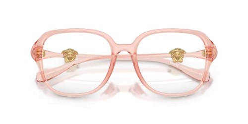 VERSACE VE3386D - 5533 - 55 Cadres optiques Translucide rose Angulaire