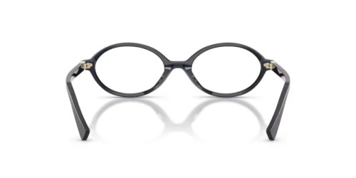 MIU MIU MU 01XV - 08Q1O1 - 50 Cadres optiques Cristal bleu Ovale