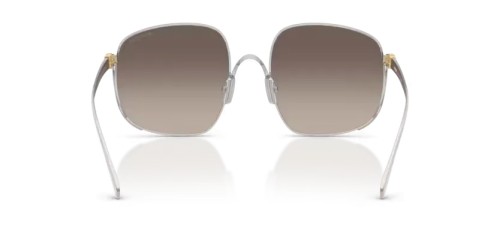 MIU MIU MU A57S - 1BC30S - 57 Lunettes de soleil Argent Angulaire