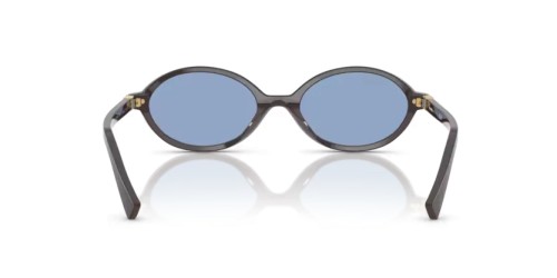 MIU MIU MU 04ZS - 22C60O - 50 Lunettes de soleil Moka Ovale