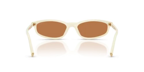 MIU MIU MU A06S - 21D90Q - 54 Lunettes de soleil Lait Irrégulier