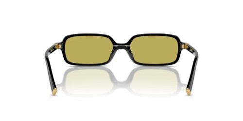 MIU MIU MU 11ZS - 16K07O - 51 Lunettes de soleil Noir Rectangle