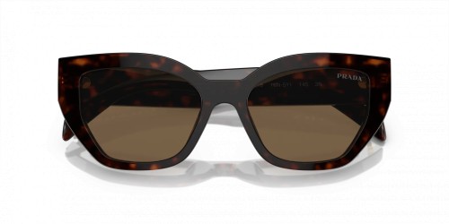 PRADA PR A09S - ​16N5Y1 - ​53 Lunettes de soleil Havane Papillon