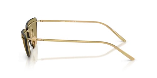 PRADA PR C52S - 5AK70G - 64 Lunettes de soleil Or Papillon