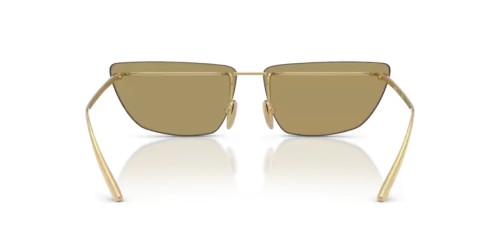 PRADA PR C52S - 5AK70G - 64 Lunettes de soleil Or Papillon