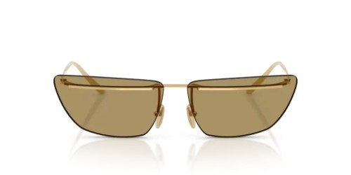 PRADA PR C52S - 5AK70G - 64 Lunettes de soleil Or Papillon