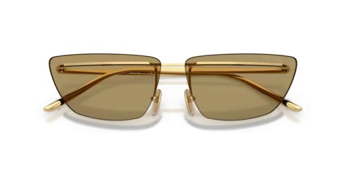 PRADA PR C52S - 5AK70G - 64 Lunettes de soleil Or Papillon
