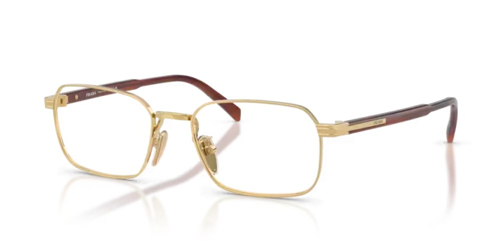 PRADA PR C50VD - 5AK1O1 - 55 Cadres optiques Or Coussin