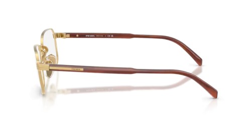 PRADA PR C50VD - 5AK1O1 - 55 Cadres optiques Or Coussin