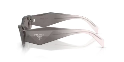 PRADA PR B16S - 20F80Q - 50 Lunettes de soleil Gris Ovale
