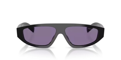 PRADA PR C02S - 16K50B - 57 Lunettes de soleil Noir Irrégulier
