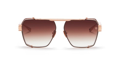 Balmain BPS-155 PREMIER - B - 61 Lunettes de soleil Or rose Angulaire