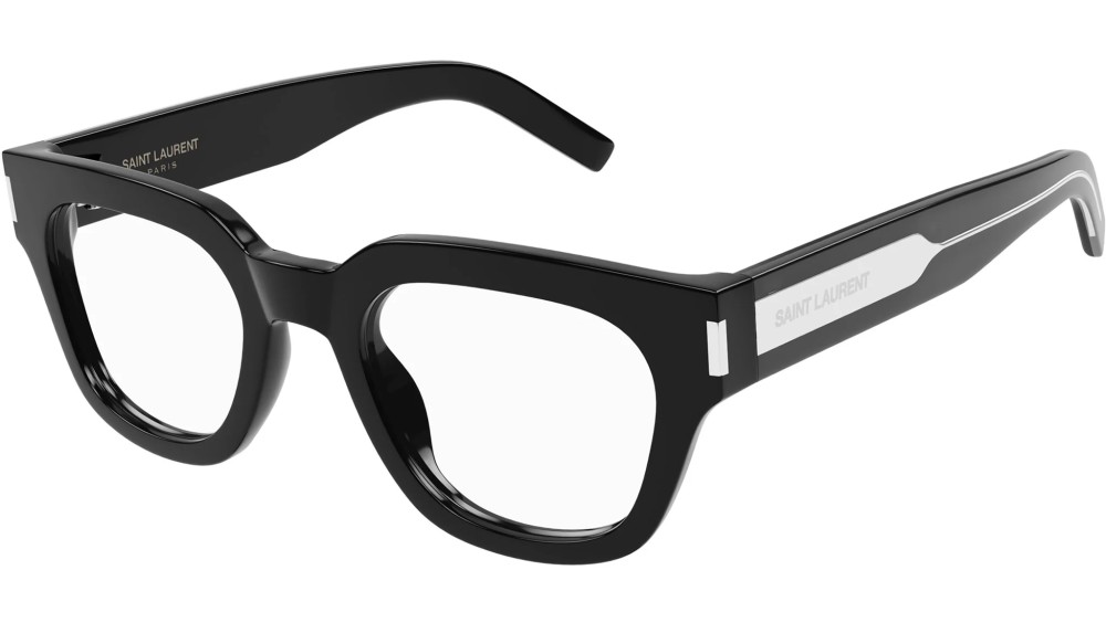 Saint Laurent SL661 - 001 - 50 Cadres optiques Noir Angulaire