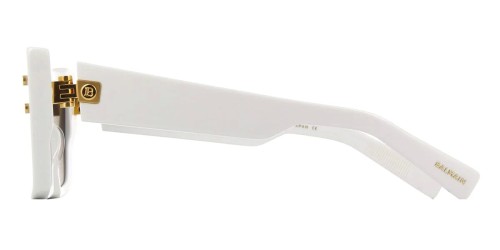 Balmain BPS-156 B-EYE - C - 54 Lunettes de soleil Blanc Œil de chat