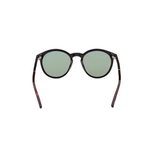 Tom Ford FT1021 ELTON - 01N - 51 Lunettes de soleil Noir brillant Rond