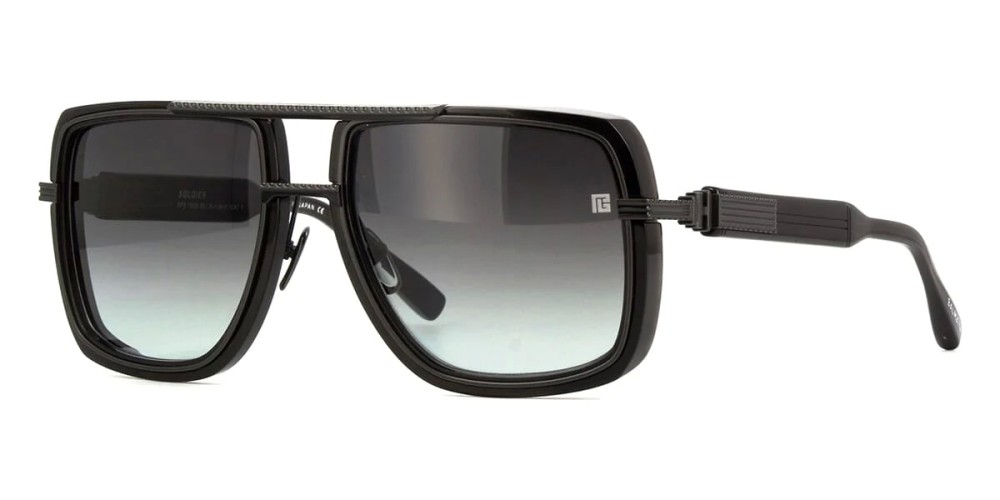 Balmain BPS-160 SOLDIER - B - 59 Lunettes de soleil Noir Pilote (Aviateur)