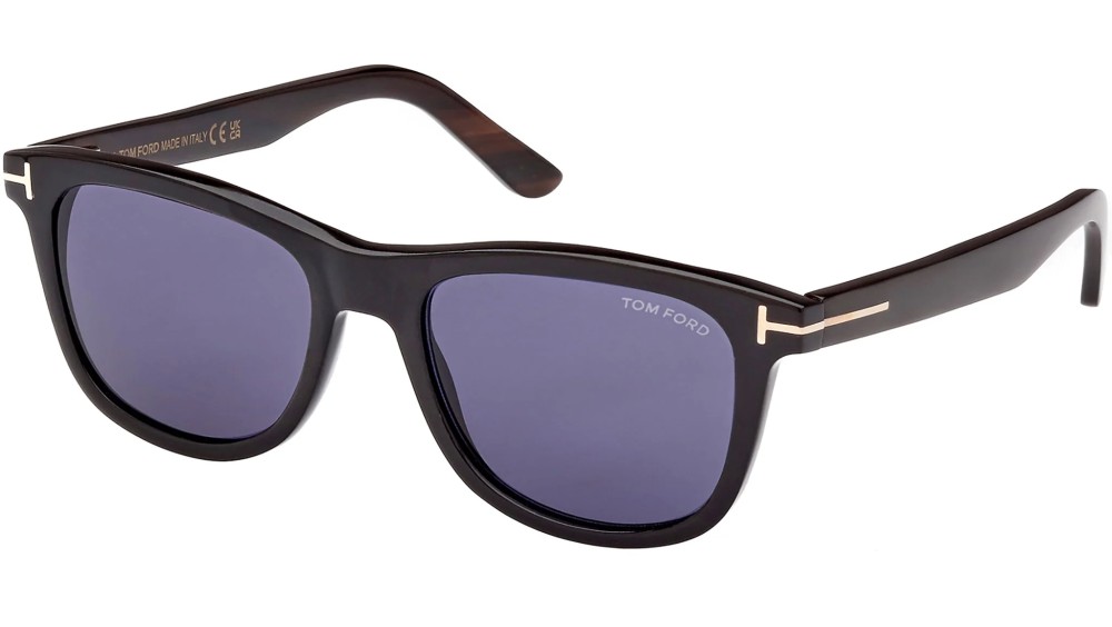 Tom Ford FT1046-Private Collection REAL HORN - 63V - 53 Lunettes de soleil Noir Angulaire