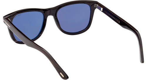 Tom Ford FT1046-Private Collection REAL HORN - 63V - 53 Lunettes de soleil Noir Angulaire