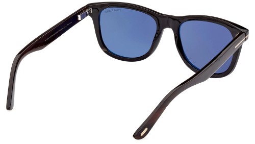 Tom Ford FT1046-Private Collection REAL HORN - 63V - 53 Lunettes de soleil Noir Angulaire