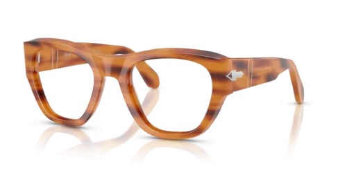 Persol PO0054V - 960 - 53 Cadres optiques Rayé marron Coussin