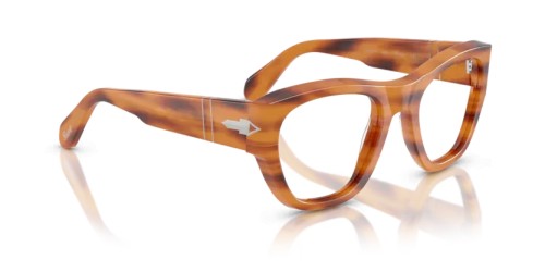 Persol PO0054V - 960 - 53 Cadres optiques Rayé marron Coussin