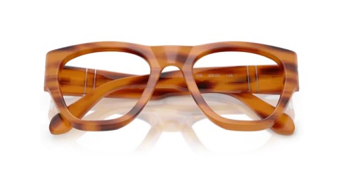 Persol PO0054V - 960 - 53 Cadres optiques Rayé marron Coussin