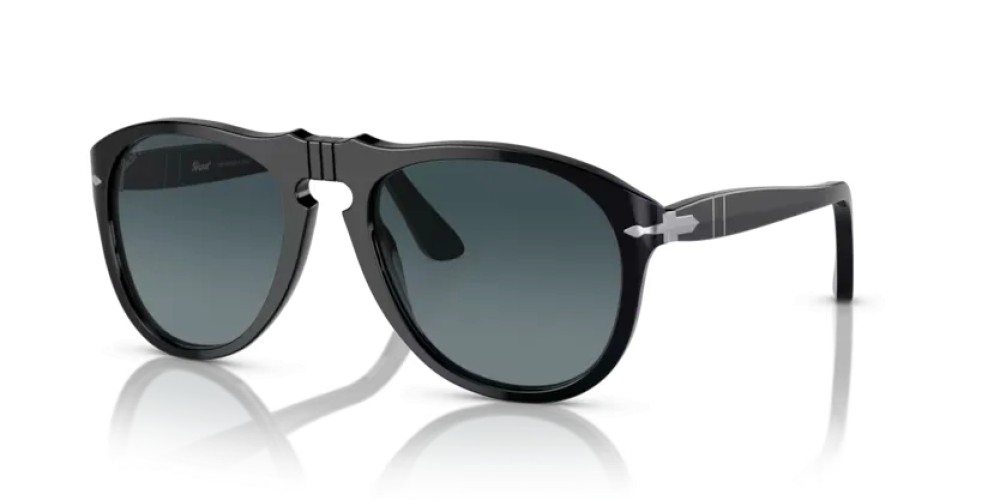 Persol PO0649 - 95/S3 - 56 - AVEC DES VERRES POLARISÉS Lunettes de soleil Black Pilot (Aviator)