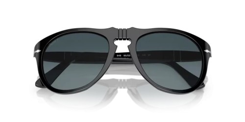 Persol PO0649 - 95/S3 - 56 - AVEC DES VERRES POLARISÉS Lunettes de soleil Black Pilot (Aviator)
