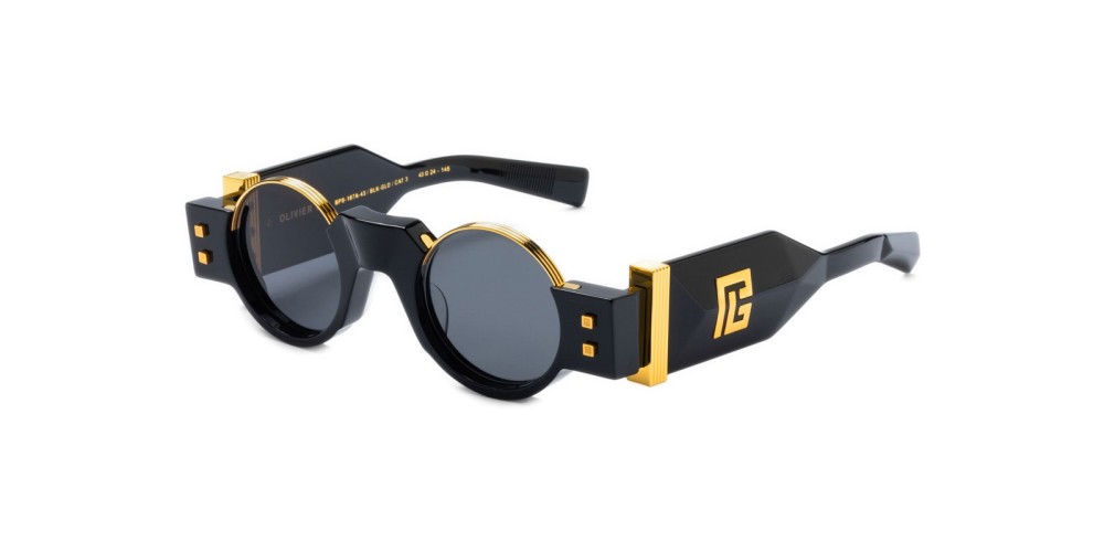 Balmain BPS-167 OLIVIER II - A - 43 Lunettes de soleil Or, Noir Spécial