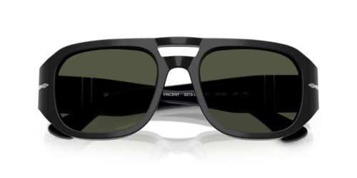 Persol PO3373S - 95/31 - 56 Lunettes de soleil Noir Pilote (Aviateur)