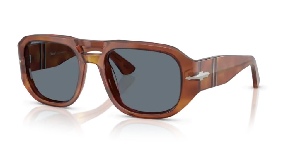 Persol PO3373S - 96/56 - 56 Lunettes de soleil Terre de Sienne Pilote (Aviateur)