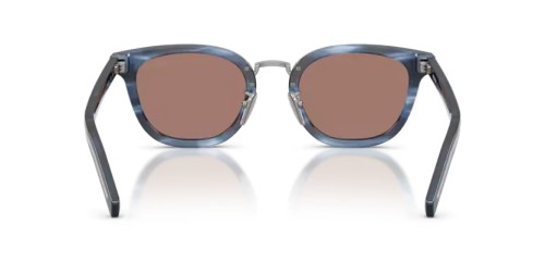 PRADA PR C01SD - 26F05D - 52 Lunettes de soleil Havane bleu Œil de chat