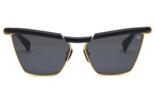 Balmain BPS-169 VICTOIRE - A - 60 Lunettes de soleil Or, Noir Œil de chat
