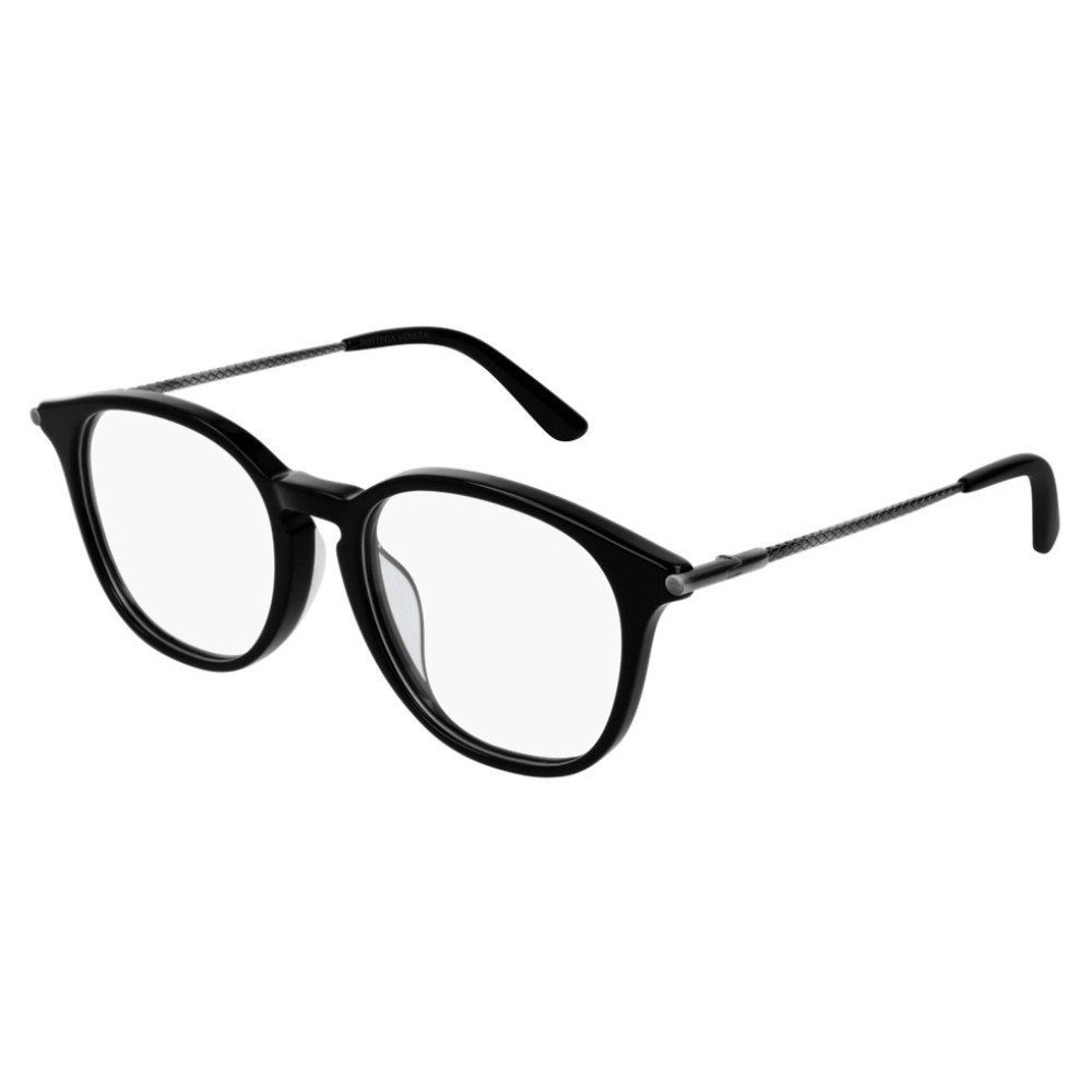 Bottega Veneta BV0200OA - 001 - 53 Cadres optiques Noir Coussin arrondi