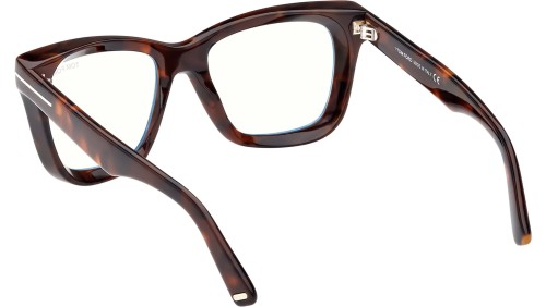 Tom Ford FT5881-B - 052 - 52 - AVEC DES VERRES À FILTRE ANTI LUMIÈRE BLEU-VIOLET Cadres optiques Cat Eye