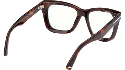 Tom Ford FT5881-B - 052 - 52 - AVEC DES VERRES À FILTRE ANTI LUMIÈRE BLEU-VIOLET Cadres optiques Cat Eye