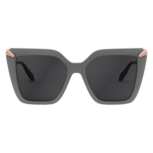 Bvlgari BV40002I SERPENTI - 20A - 55 Lunettes de soleil Gris, Or rose Papillon